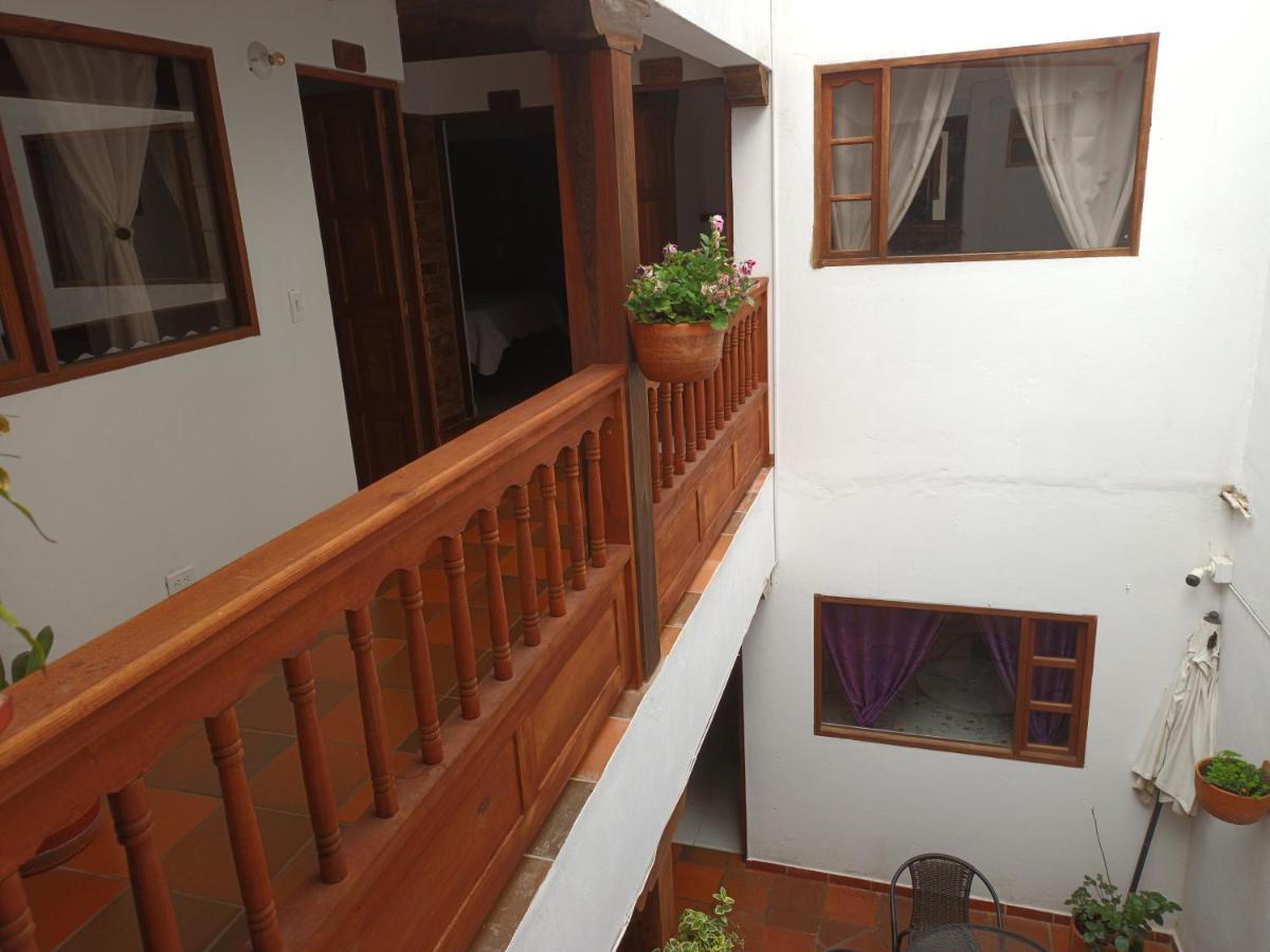 Cemandy Hostal Villa de Leyva Bagian luar foto