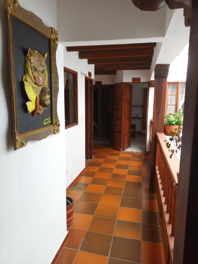 Cemandy Hostal Villa de Leyva Bagian luar foto